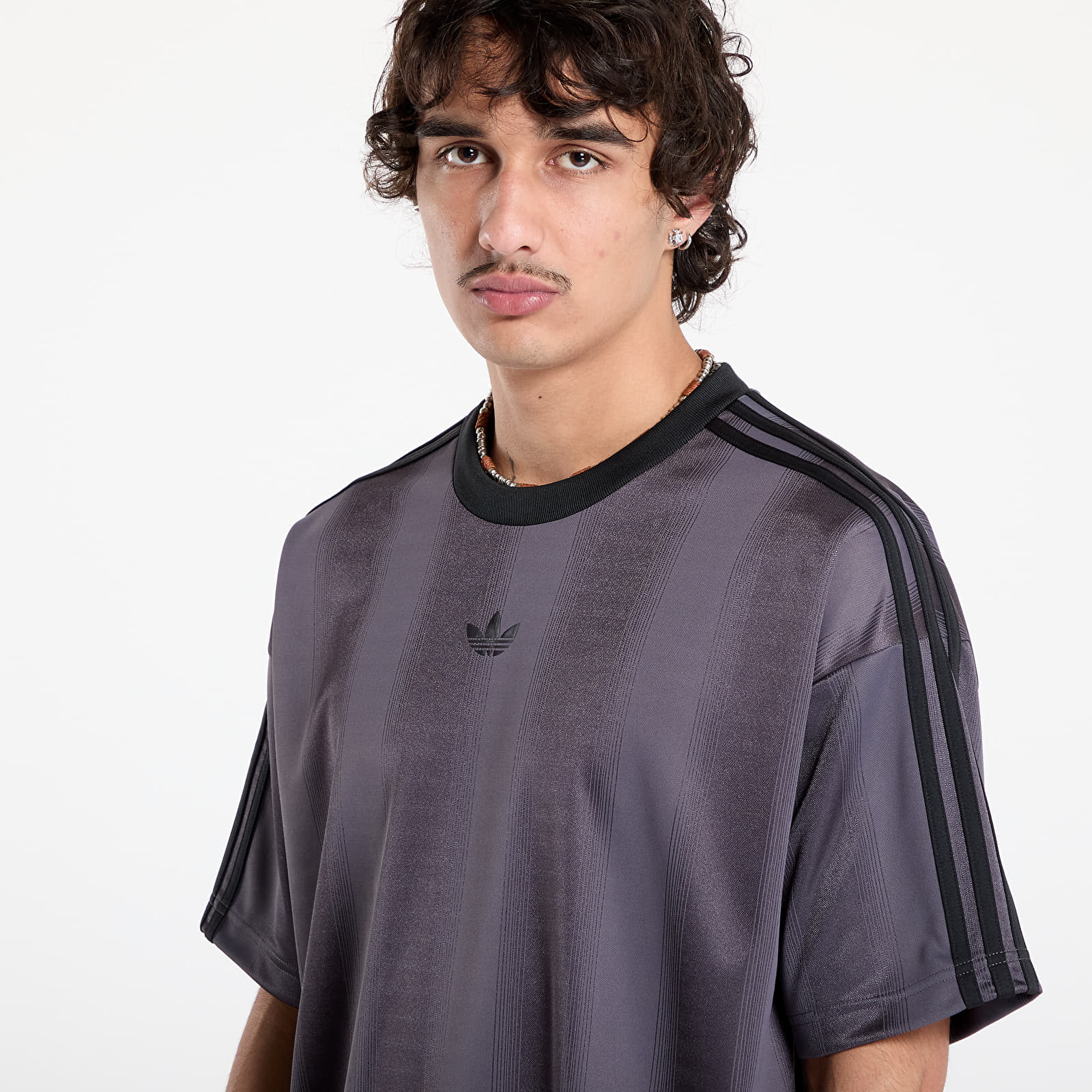 Dresy adidas Adicolor Jacquard Jersey Grey Strata/ Black