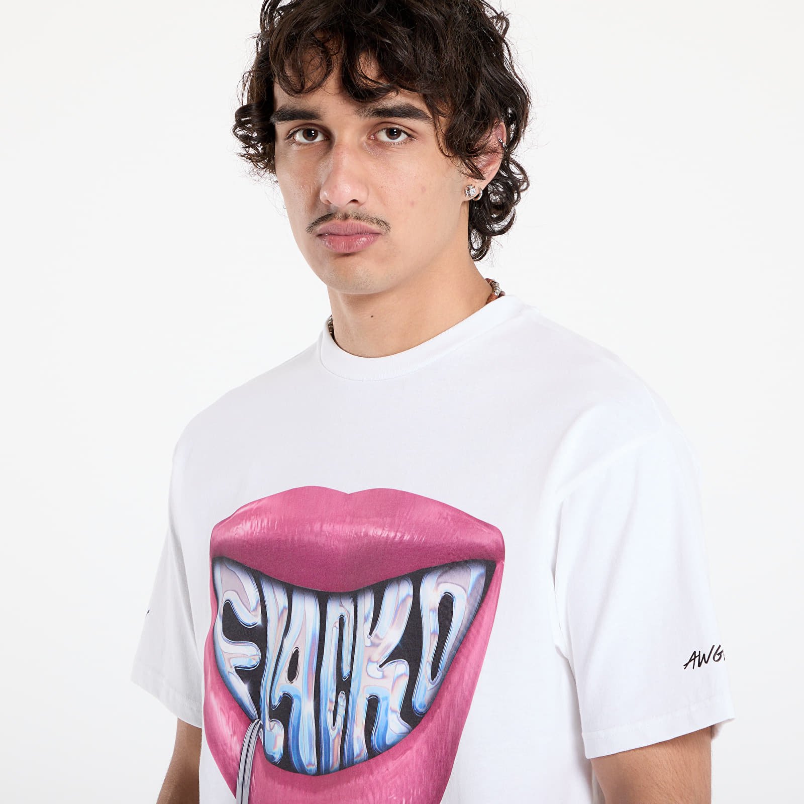 Trička PUMA x A$AP ROCKY FLACKO Smile Tee PUMA White