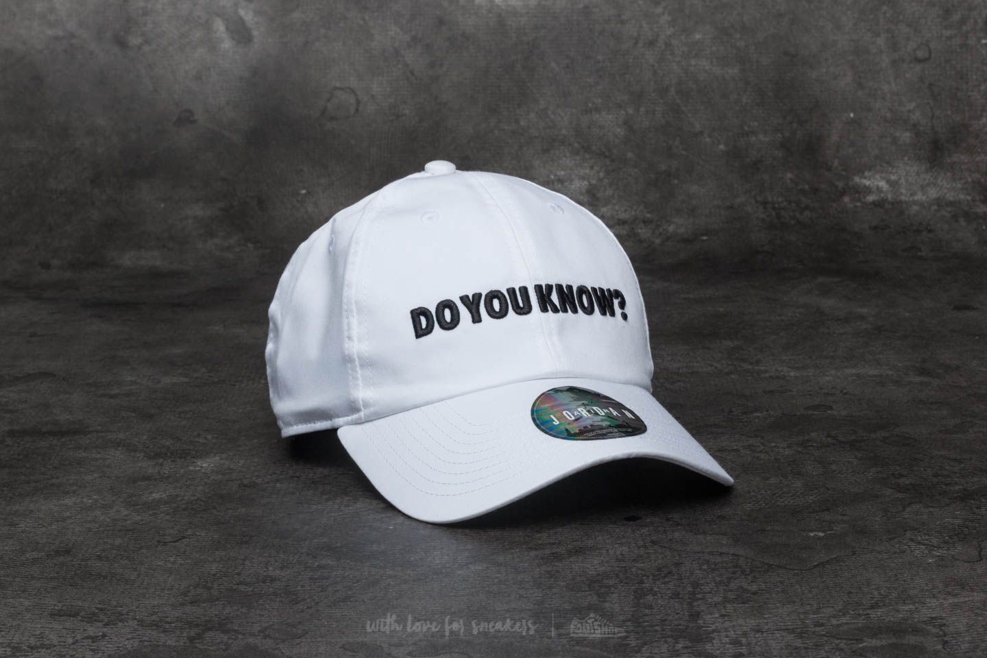 Caps Jordan H86 D.Y.K. Cap White/ Black