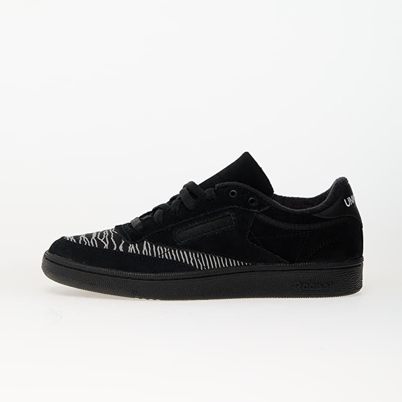 PLEASURES x Joy Divison Reebok Club C Black