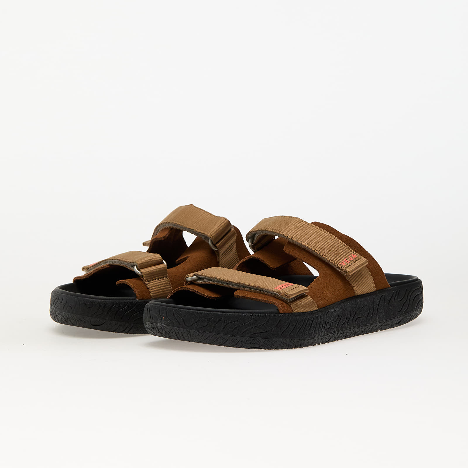 Shoes Veja x Homecore Suede Soft Cognac/ Tent/ Black