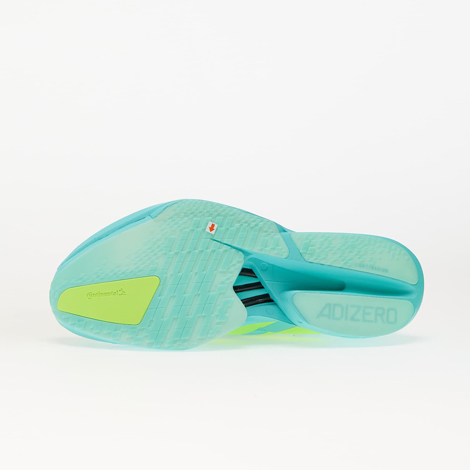 Moški čevlji adidas Adizero Adios Pro 4 M Flace Aqua/ Lucid Lemond/ Minton