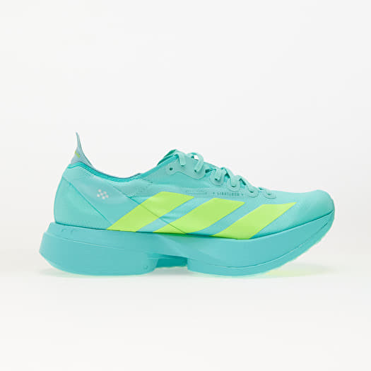 Men's shoes adidas Adizero Adios Pro 4 M Flace Aqua/ Lucid Lemond
