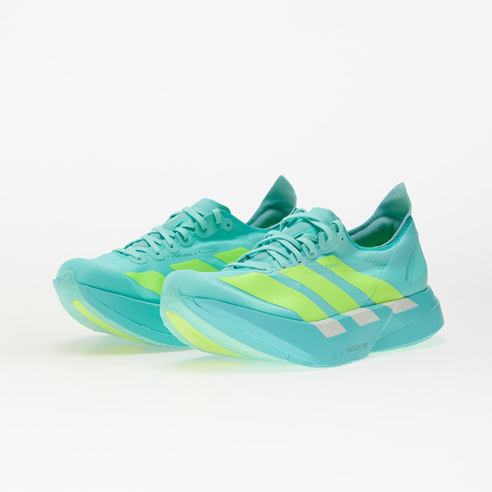 Moški čevlji adidas Adizero Adios Pro 4 M Flace Aqua/ Lucid Lemond/ Minton