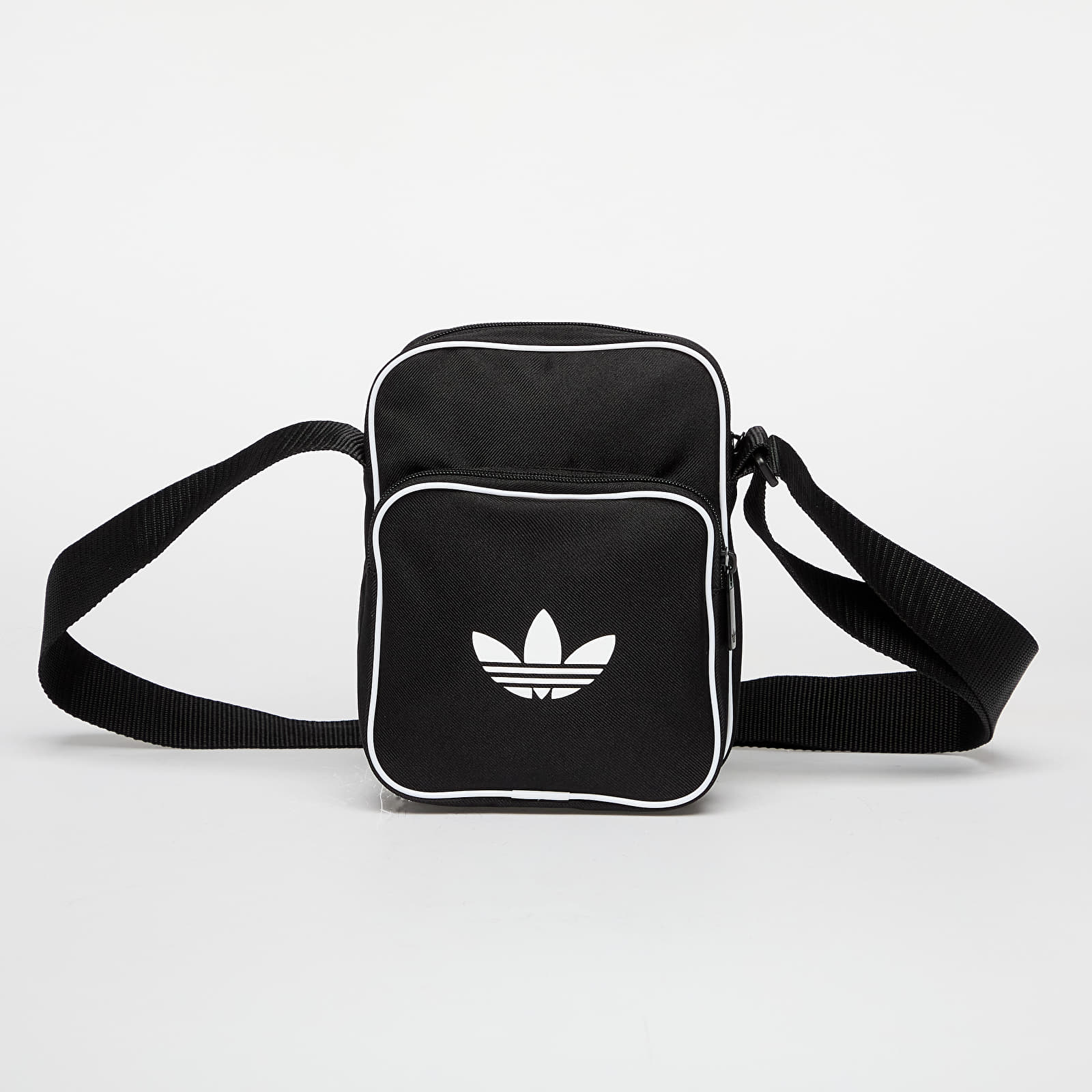 Torby przez ramię adidas Adicolor Classic Small Item Bag Black/ Better Scarlet