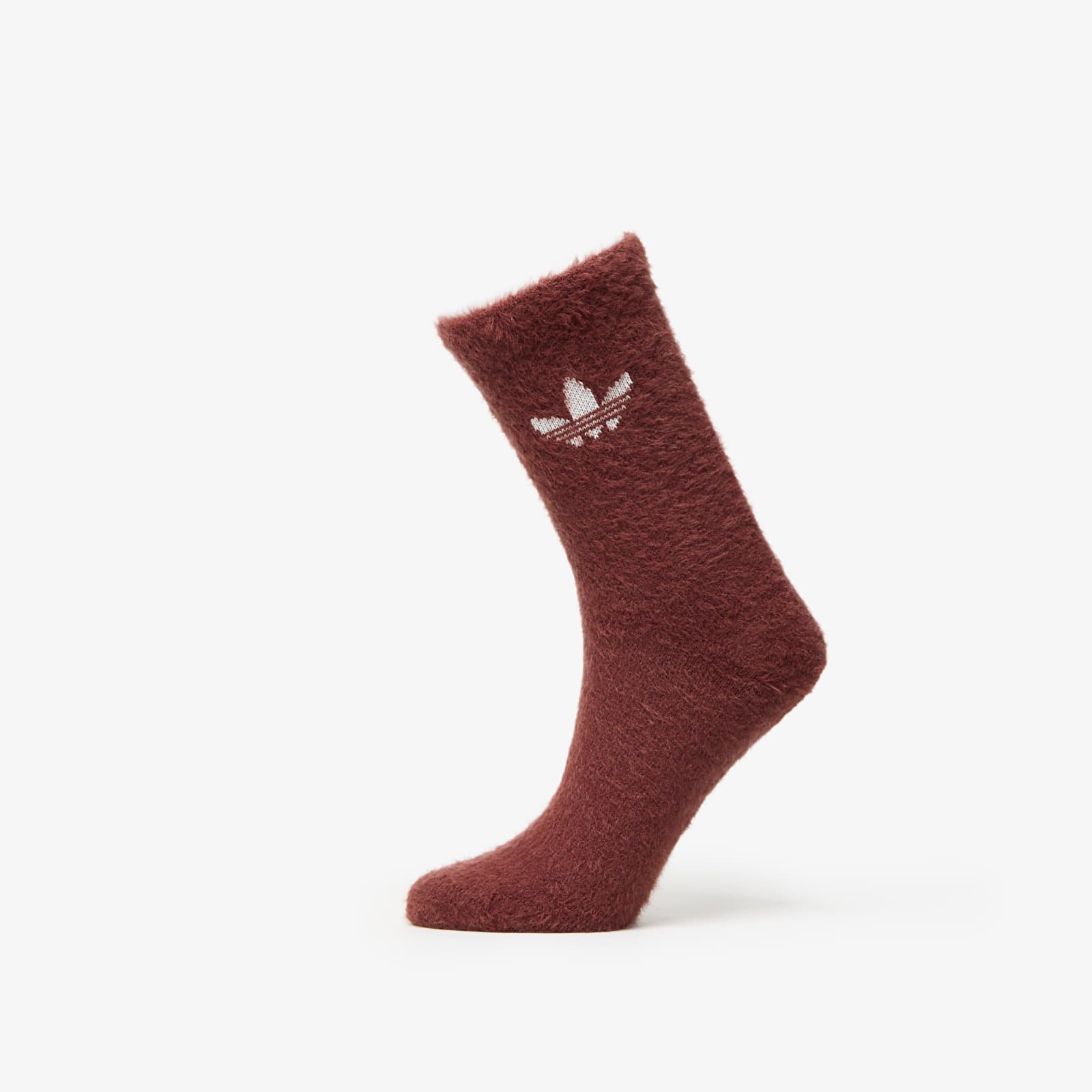 Ponožky adidas Fluffy Crew Sock 2-Pack Fox Brown/ Off White