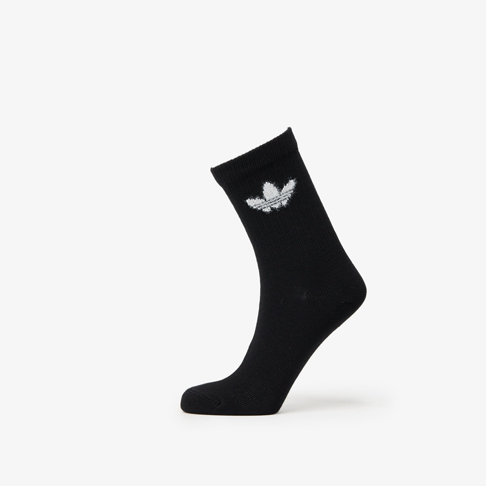 Ponožky adidas Fluffy Crew Sock 2-Pack Off White/ Black