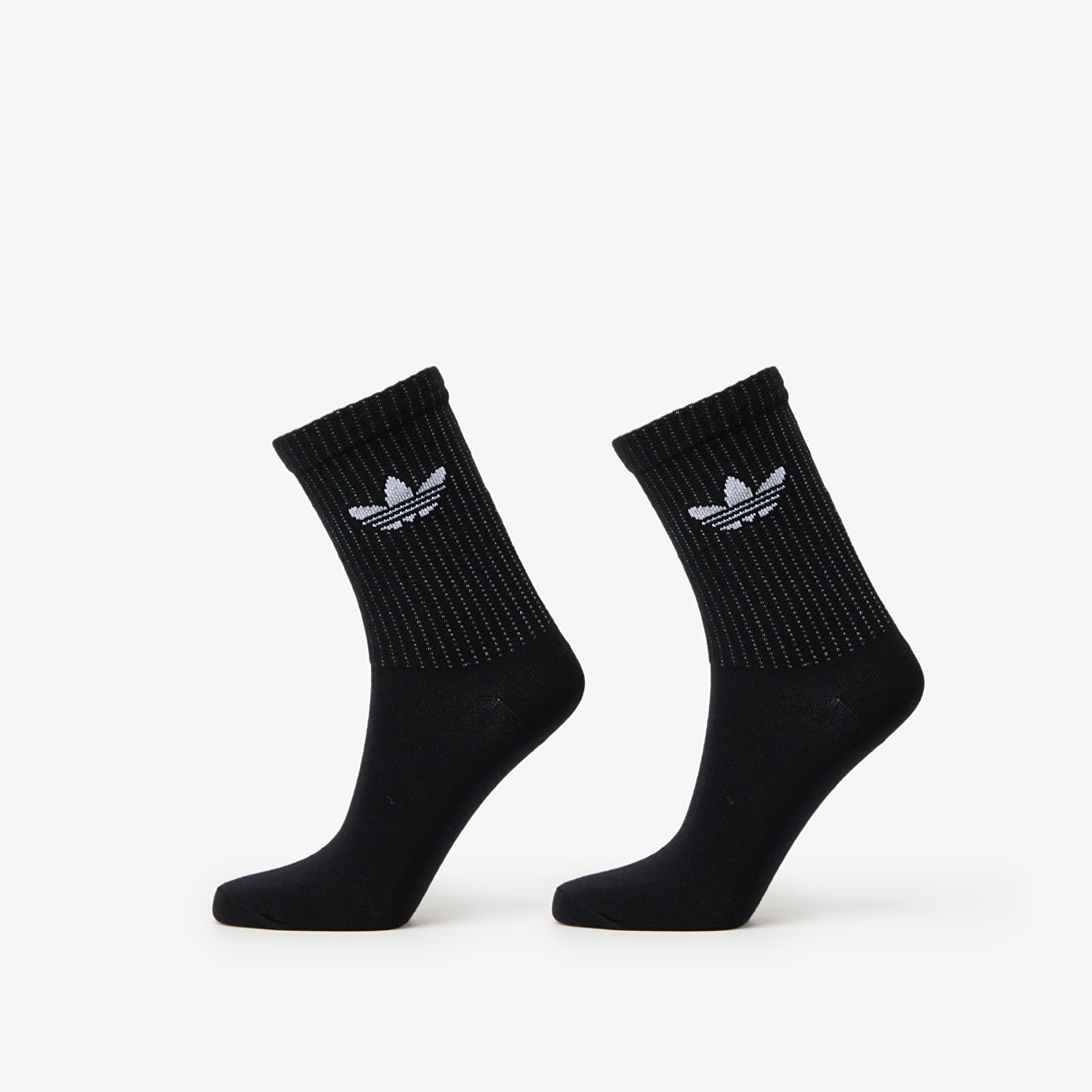 Ponožky adidas Reflective Crew Socks 2-Pack Black/ Reflective Silver/ Putty Mauve