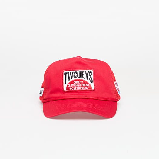 TwoJeys Moto GP Red Trucker Cap Red