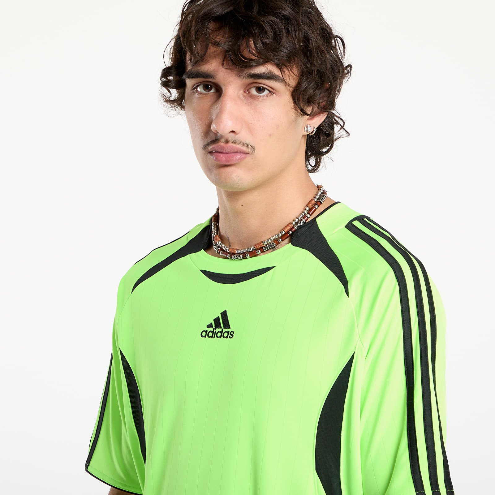 T-särgid adidas Teamgeist Adicolor T-Shirt Signal Green/ Black