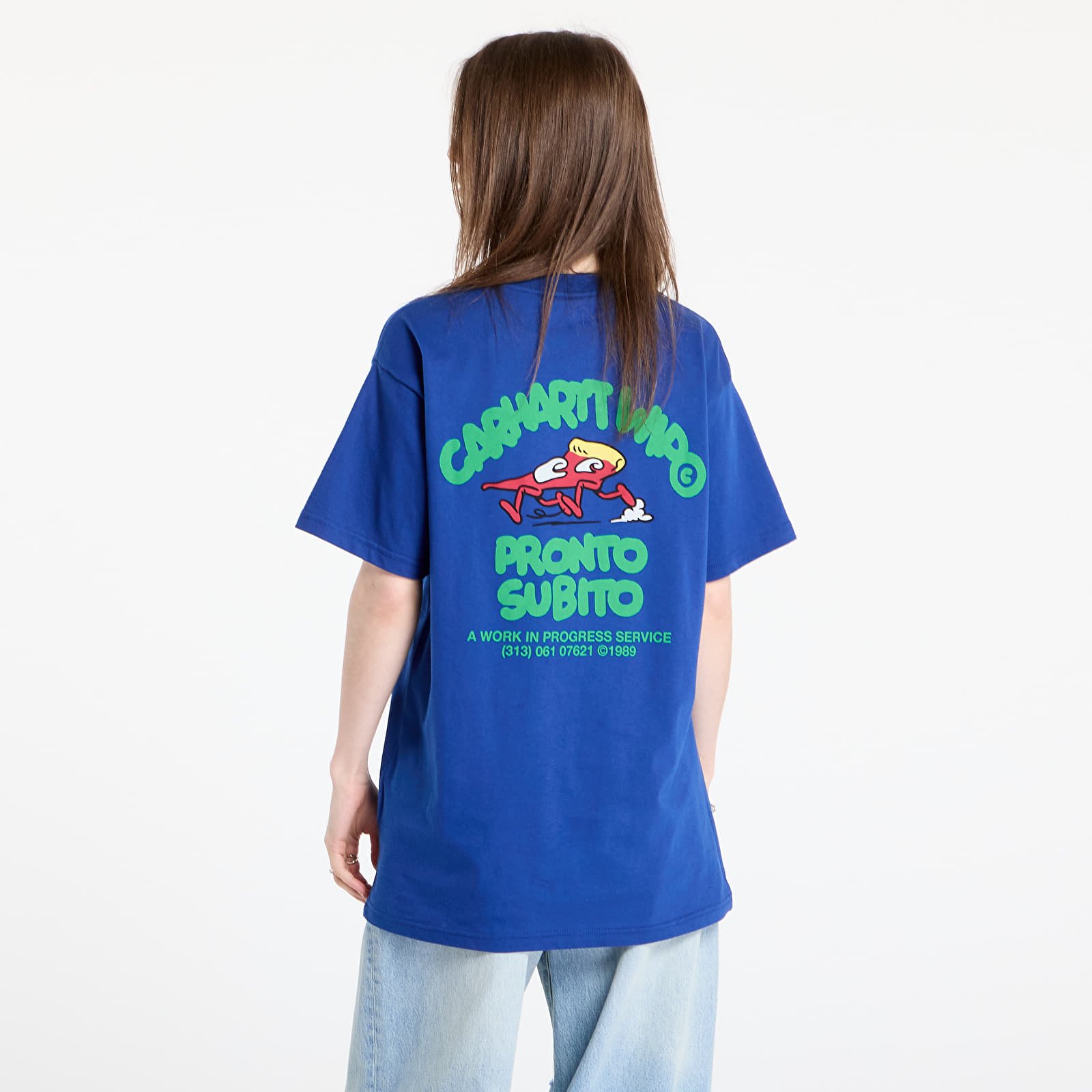 Trička Carhartt WIP S/S Pronto T-Shirt UNISEX Wolfsbane