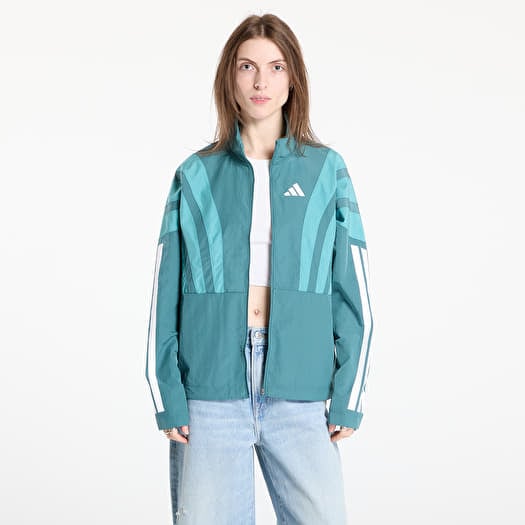 adidas Adizero Archive Running Jacket Preloved Teal/ White