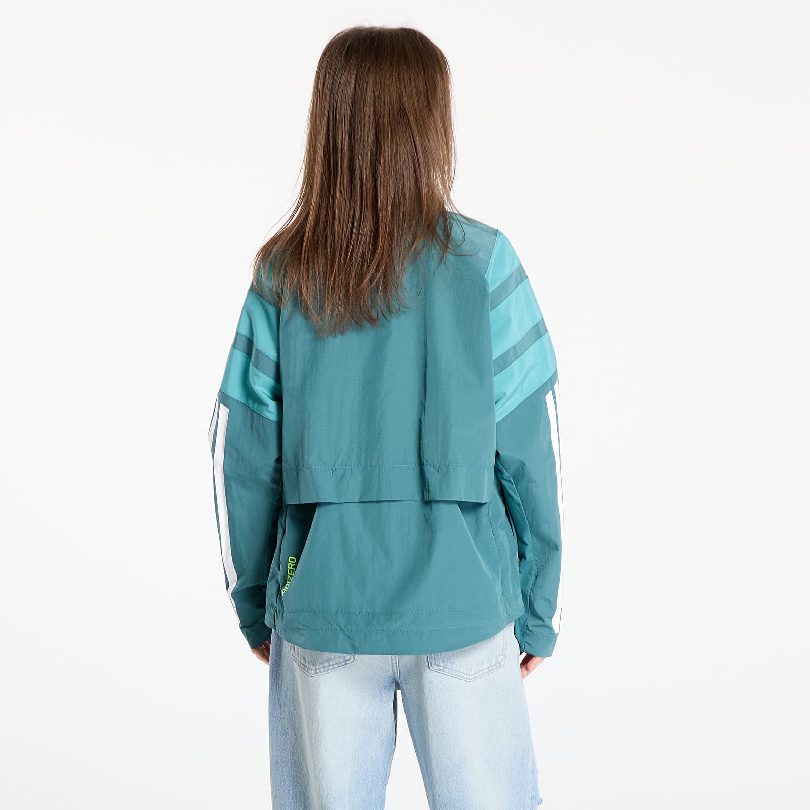 Bundy adidas Adizero Archive Running Jacket Preloved Teal/ White