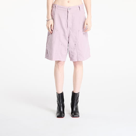 Shorts Carhartt WIP W' Branford Double Knee Short Pink Fog Garment Dyed