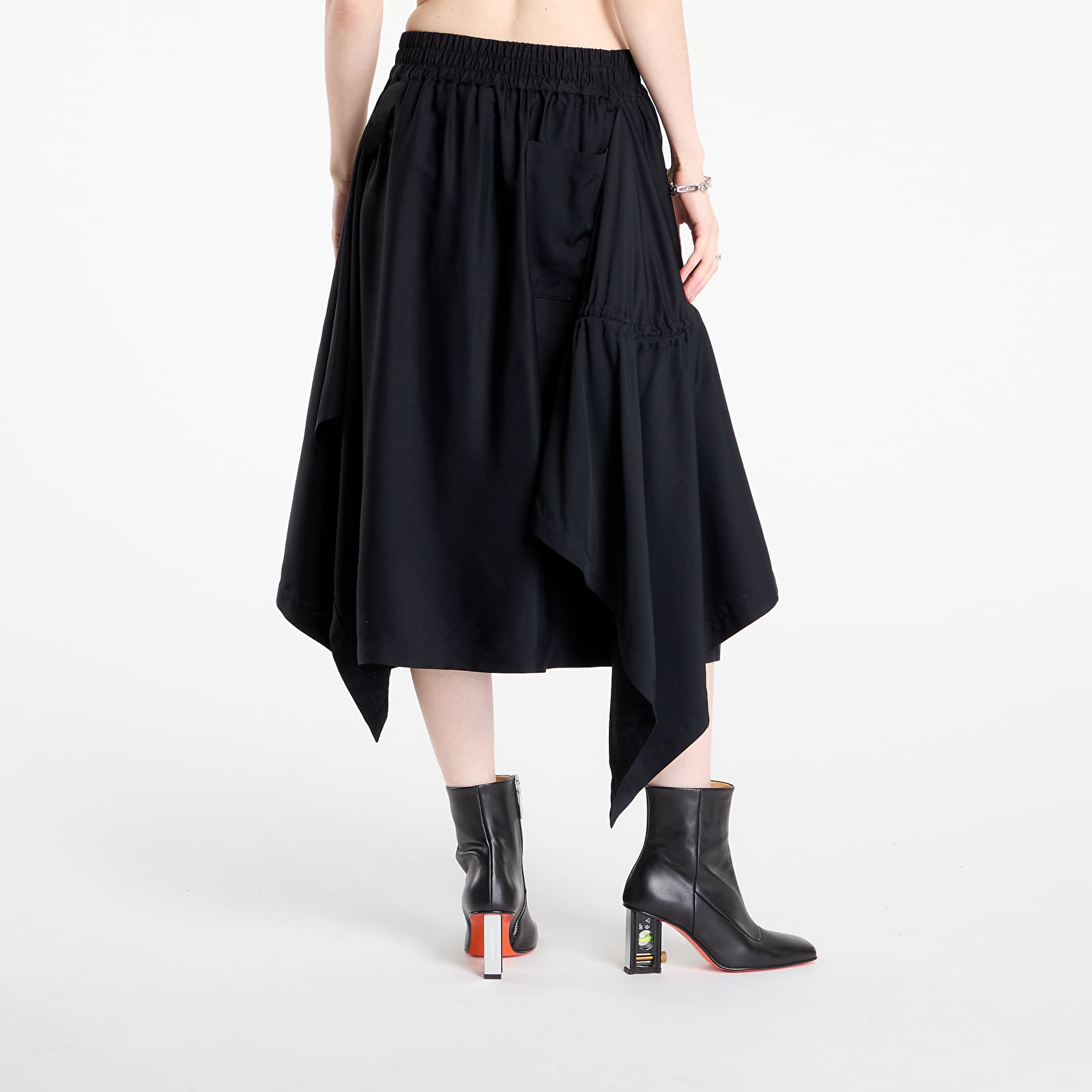 Naiste seelikud Y-3 Rayon Twill Skirt Black