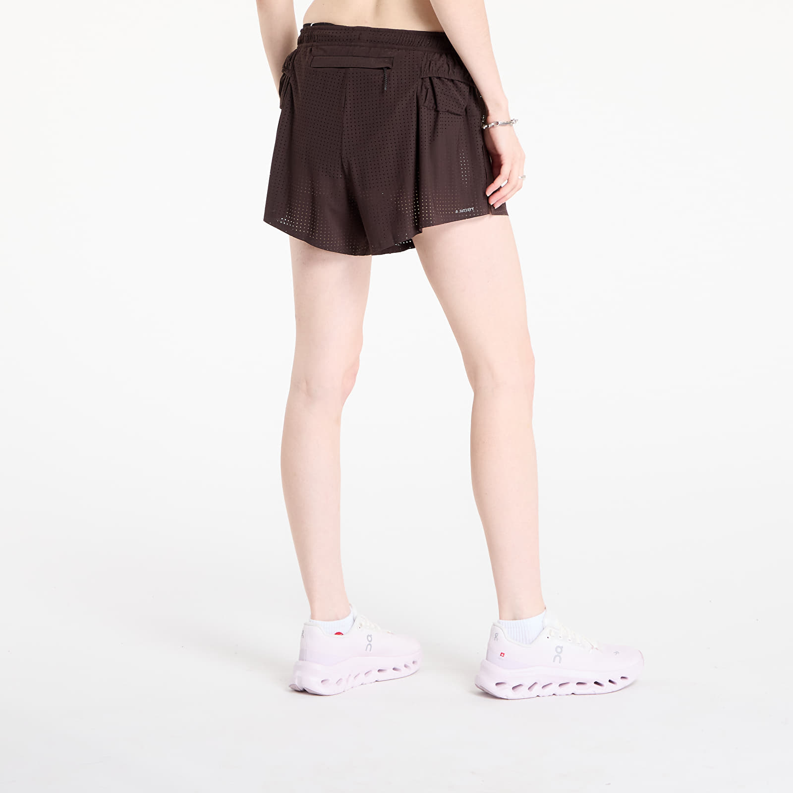 Kurzhosen Satisfy Space-O 2.5 Distance Shorts UNISEX Deep Mahogany