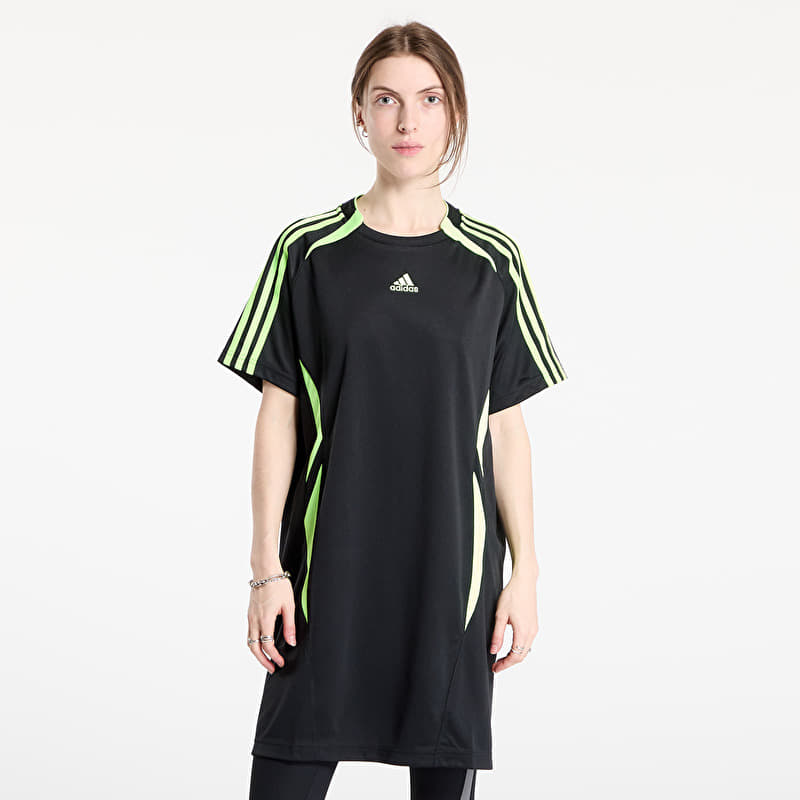 Robes adidas Teamgeist Adicolor Tee Dress Black/ Signal Green (JZ8263)