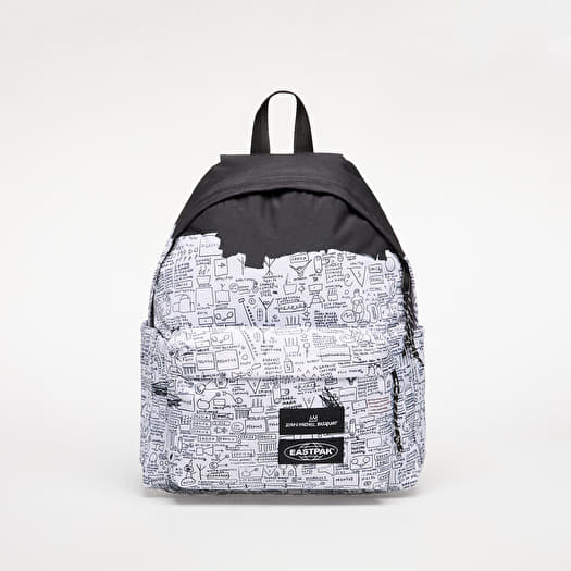 Eastpak x Basquiat Day Pak'r Pegasus Backpack Black/ White