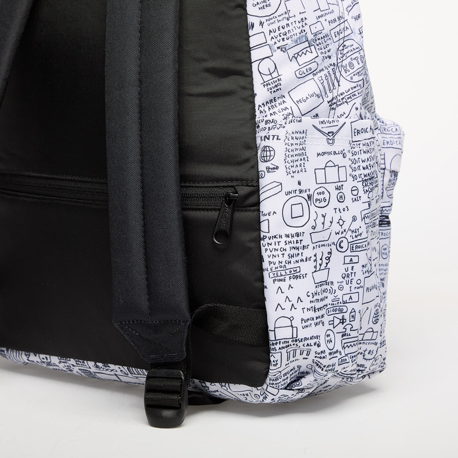 Backpacks Eastpak x Basquiat Day Pak'r Pegasus Backpack Black/ White