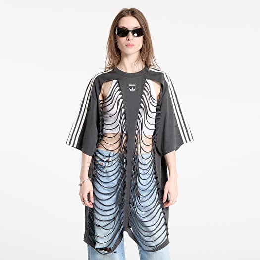 T-shirt adidas x Avavav Slashed Tee Dark Grey/ Carbon