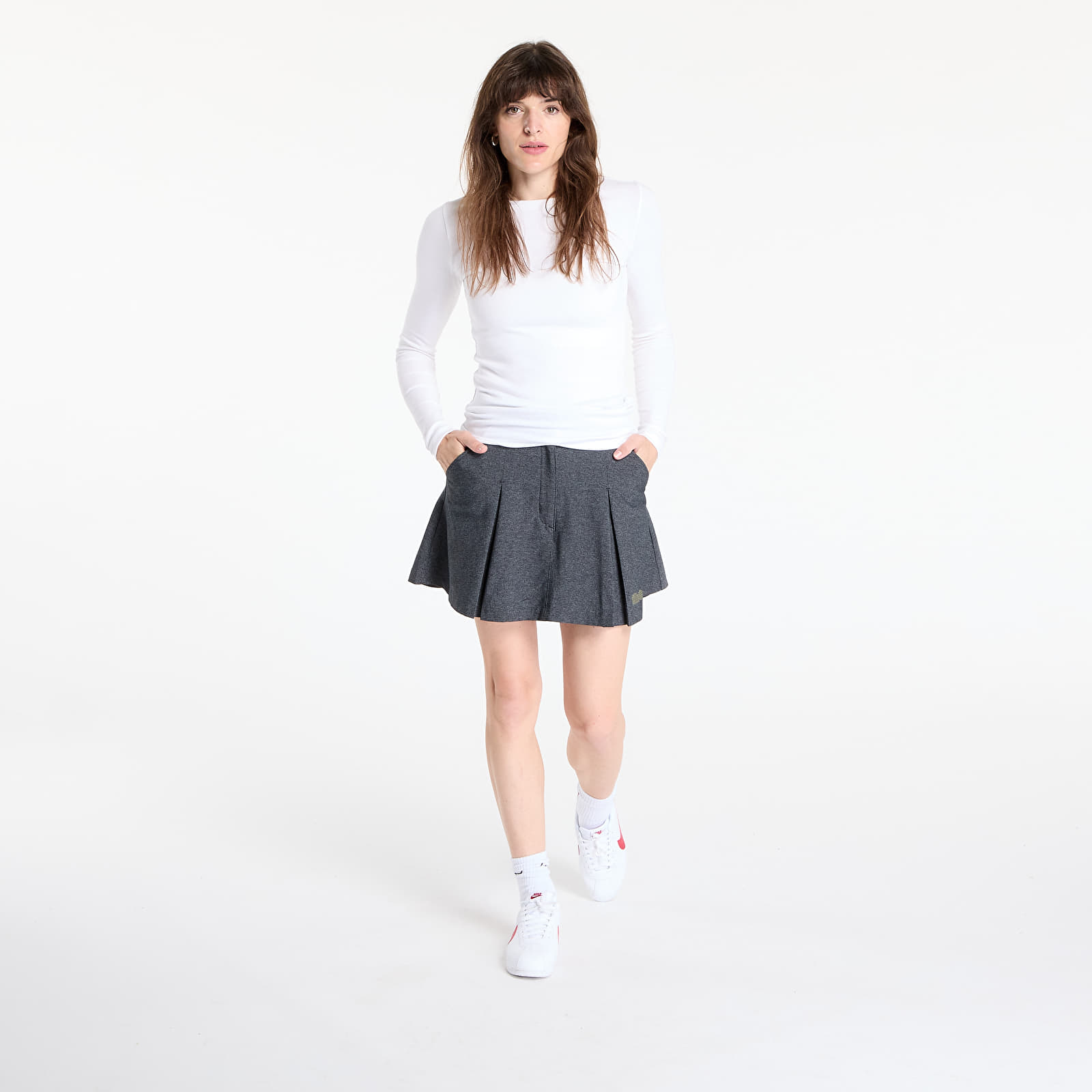 Women's skirts Nike Naomi Osaka Women's Skirt Black/ Medium Olive