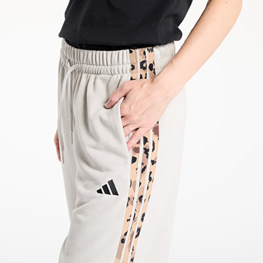 Women's sweatpants adidas W Animal Print 3-Stripes Open Hem Pants