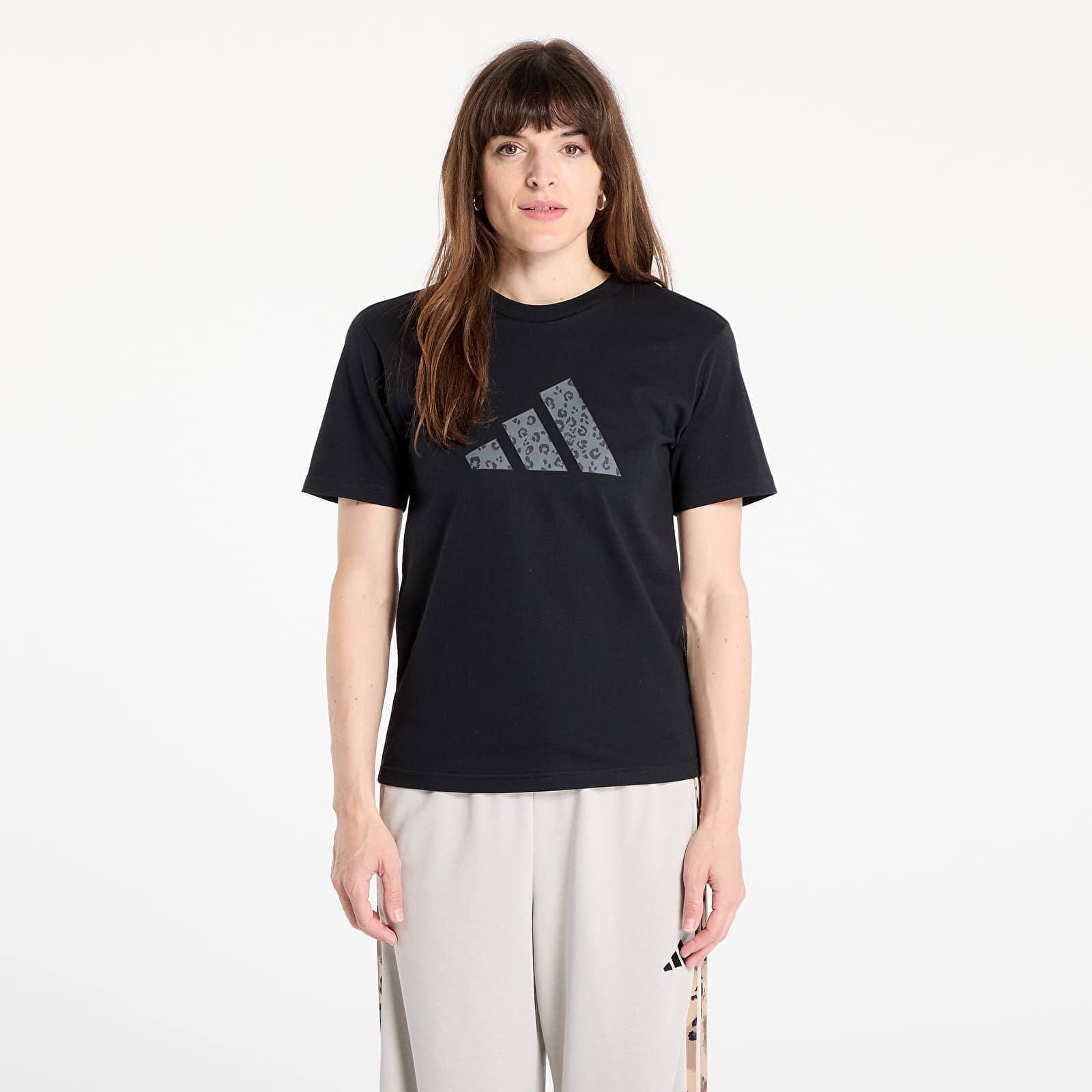 Tricou adidas W Animal Graphic T-shirt Black S