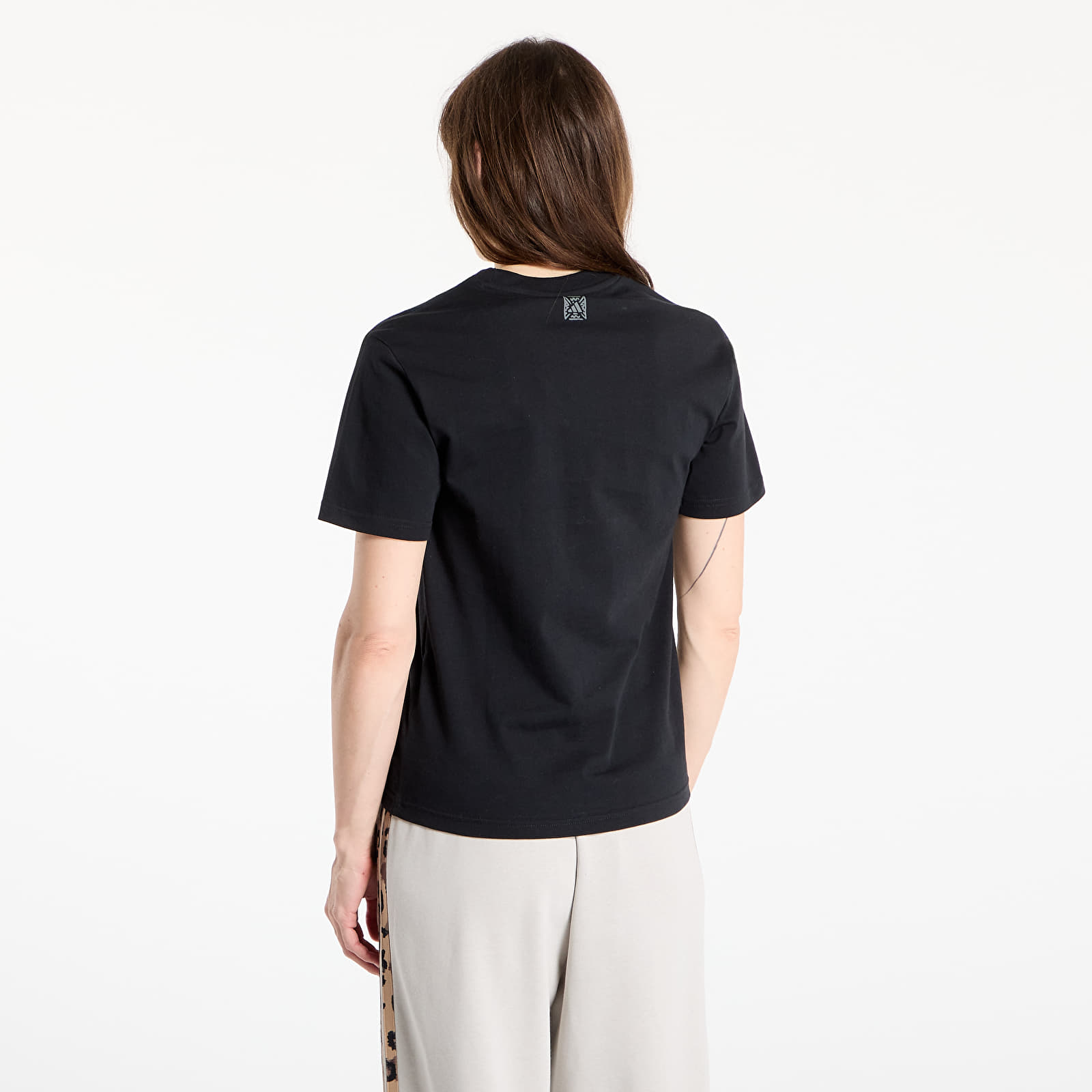 Γυναικεία μπλουζάκια adidas W Animal Graphic T-shirt Black