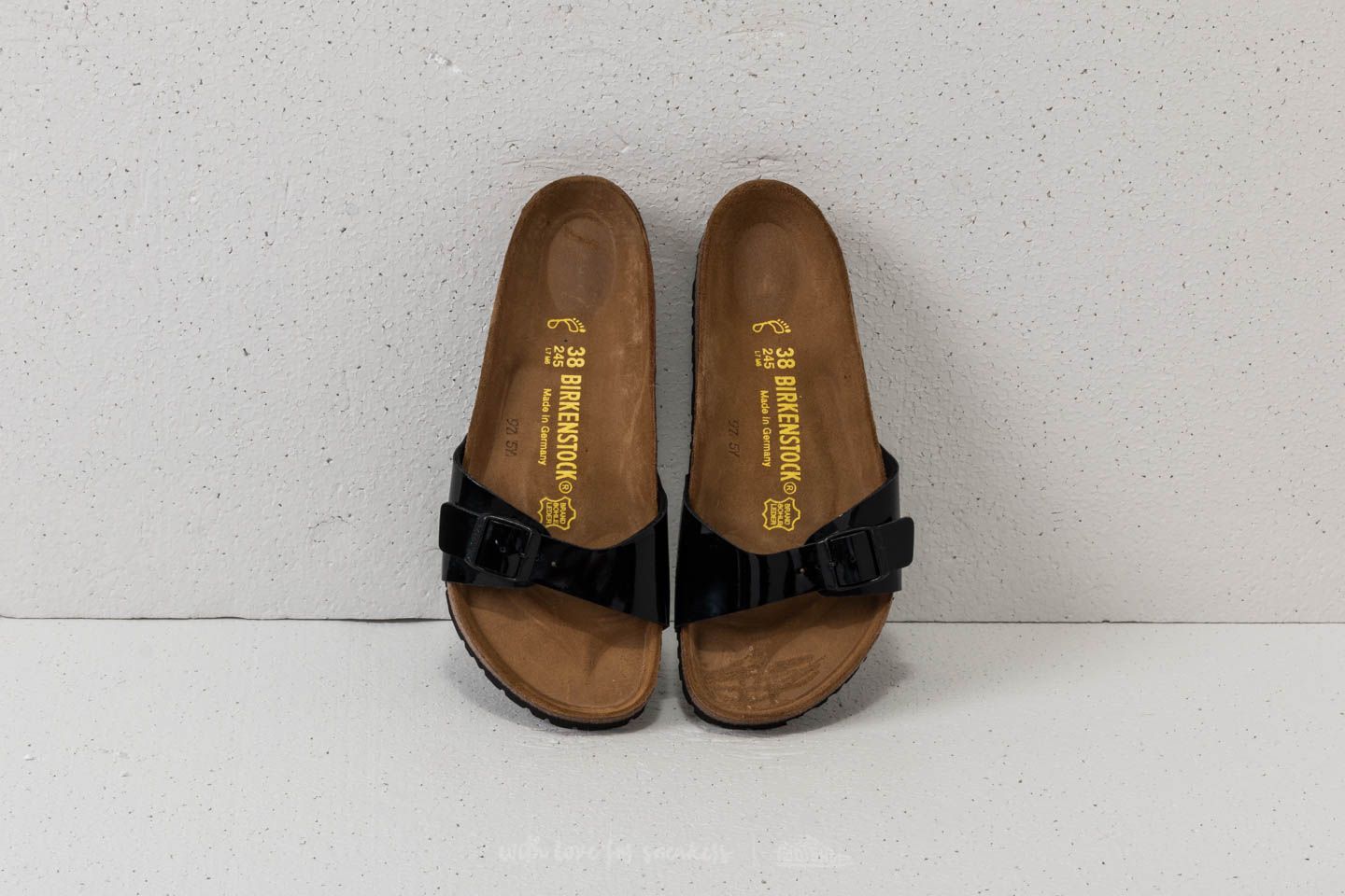 Sapatos de mulher Birkenstock Madrid BS Black Patent