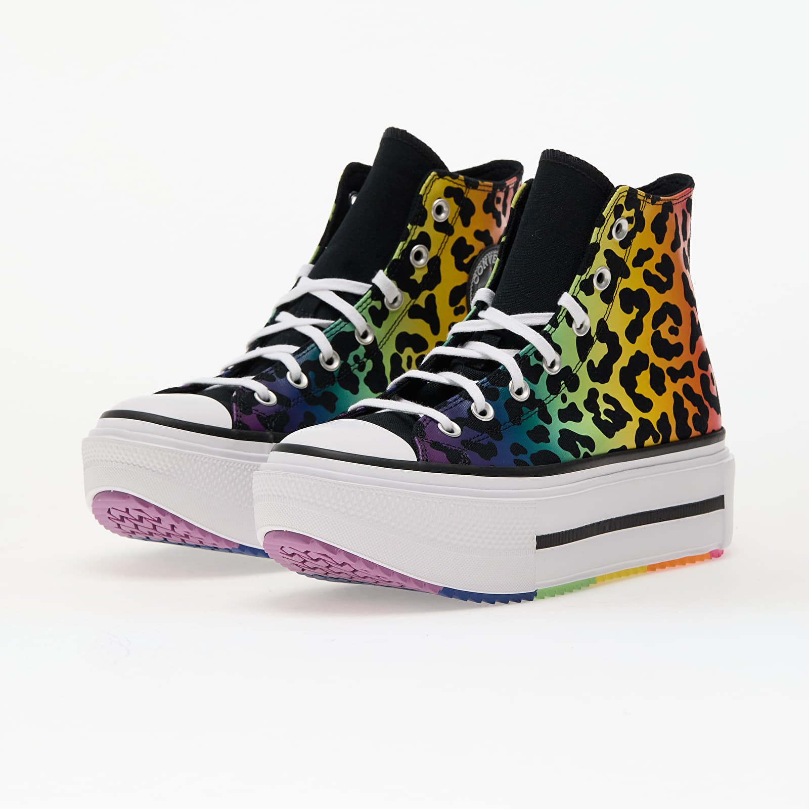 Zapatillas Hombre Converse Chuck Taylor All Star Lift Double Stack Chaos Fuchsia/ Orange Rind