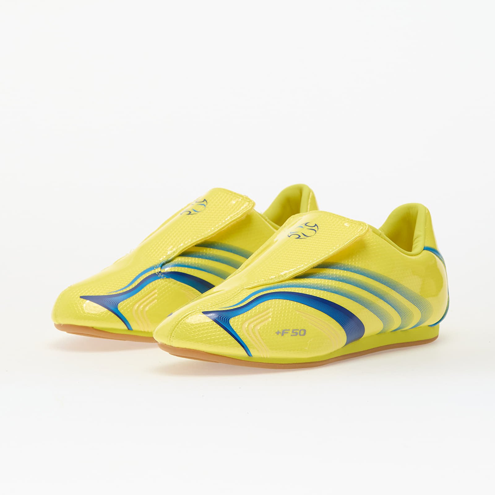 Naiste jalatsid adidas Taekwondo F50 W Bright Yellow/ Brave Blue/ Royal Blue