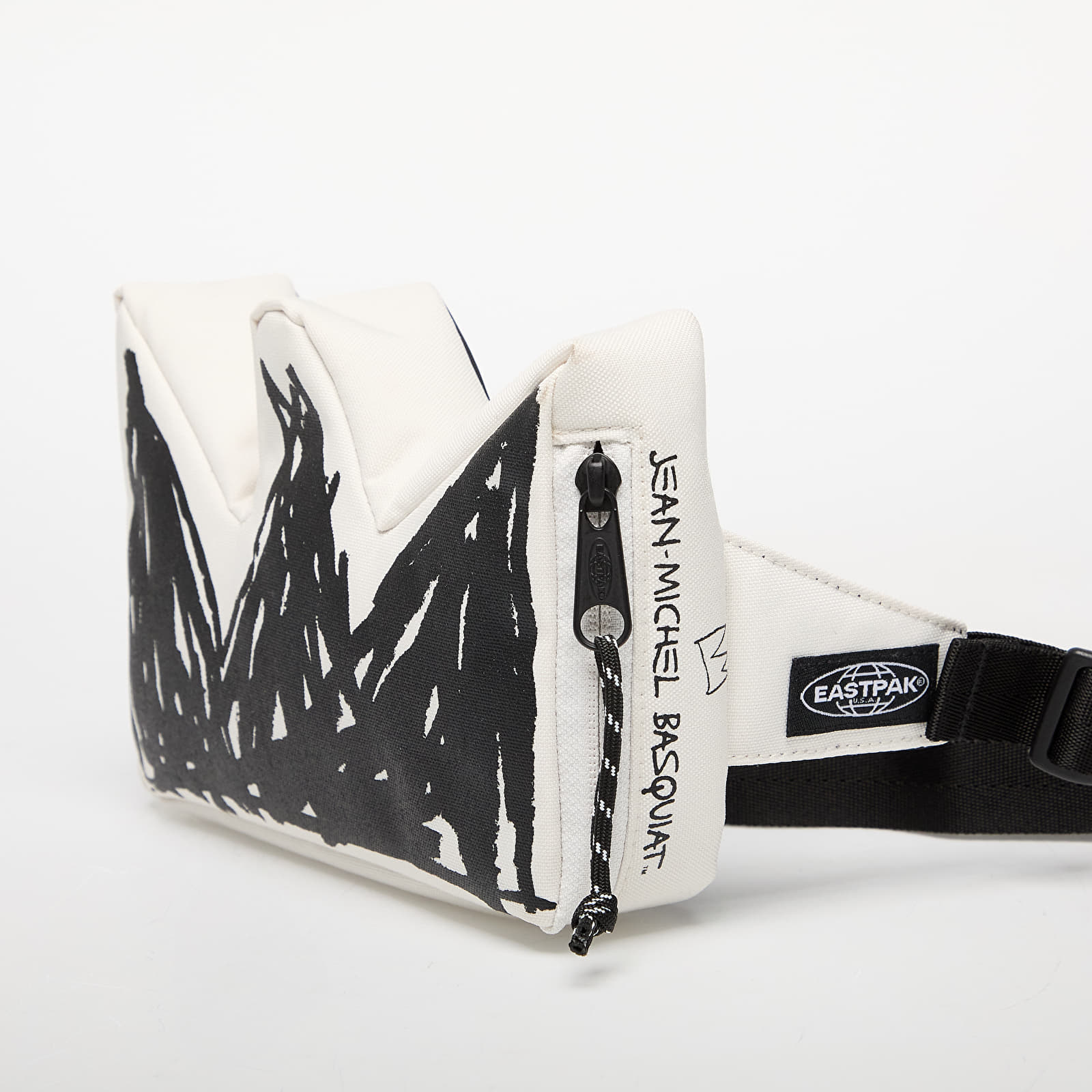 Nerki Eastpak Basquiat Crown Bag Beige