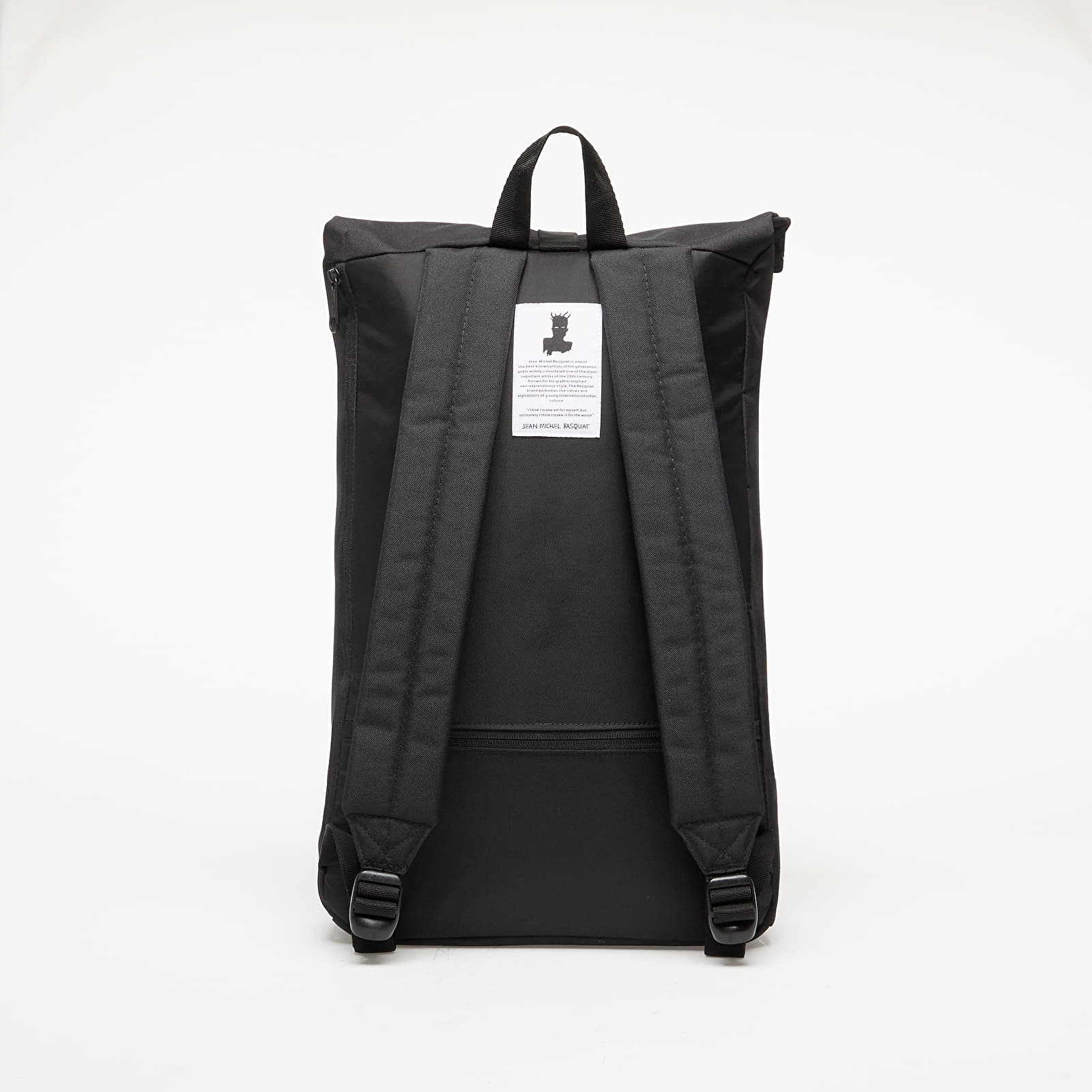 Mochilas Eastpak Up Roll Basquiat Quotes Backpack Black
