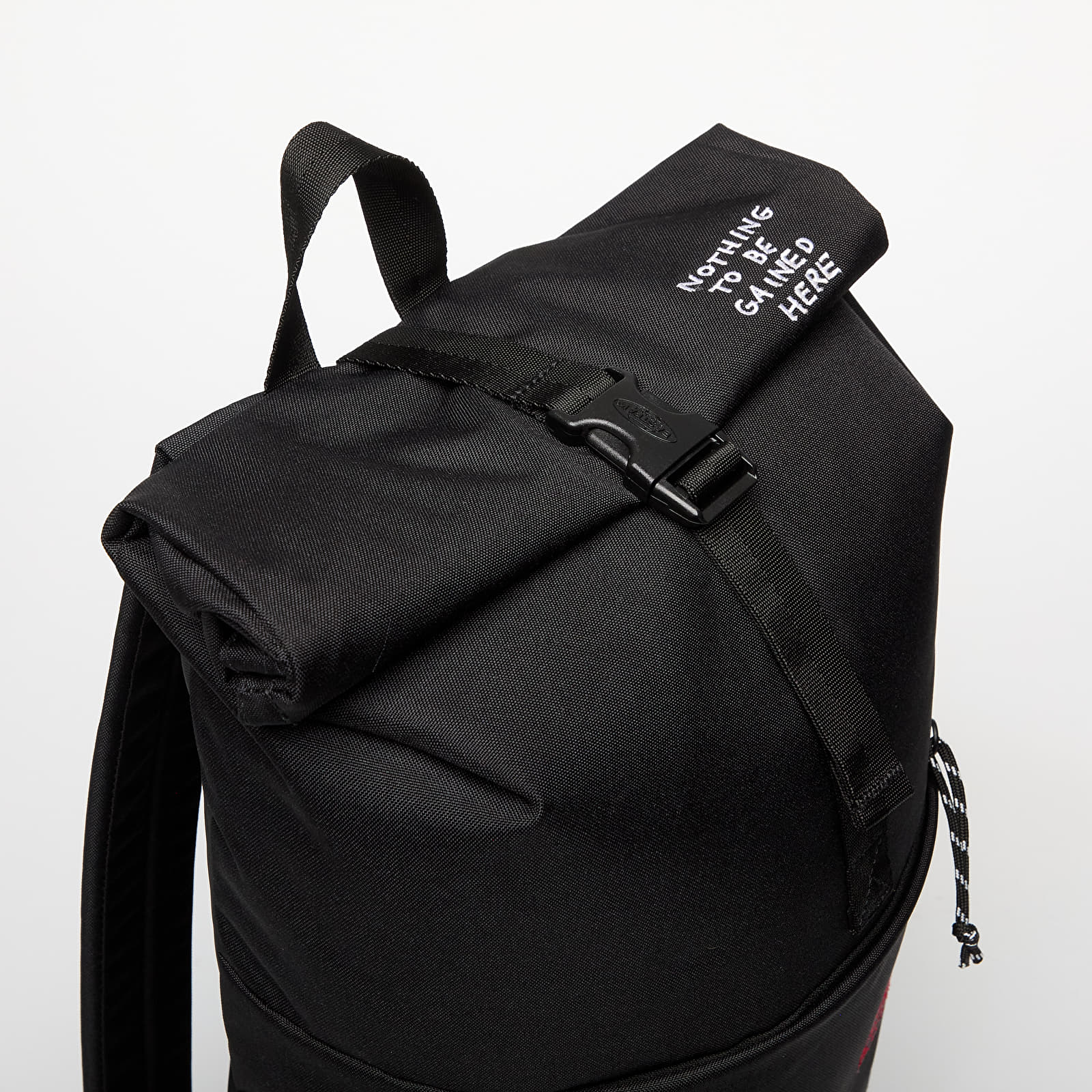 Mochilas Eastpak Up Roll Basquiat Quotes Backpack Black