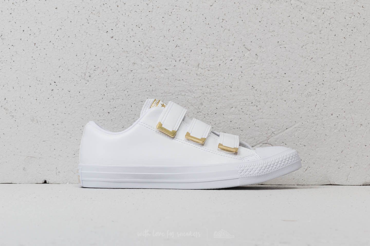 Dámske topánky a tenisky Converse Chuck Taylor All Star 3V OX White/ White/ Gold