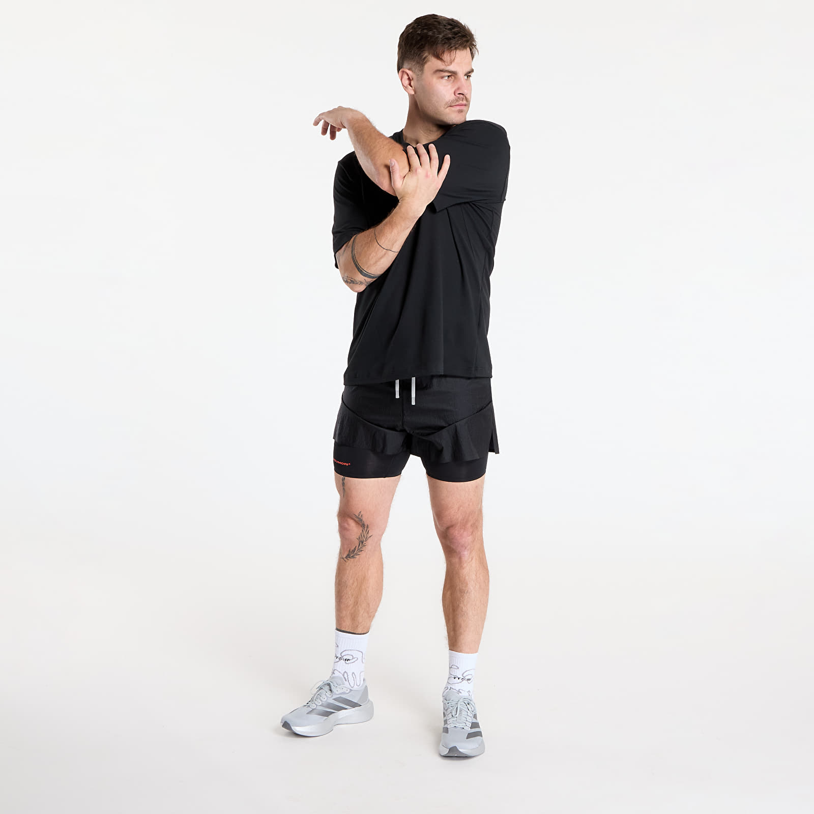 Camisetas adidas Z.N.E. Loose Fit T-Shirt Black/ Black