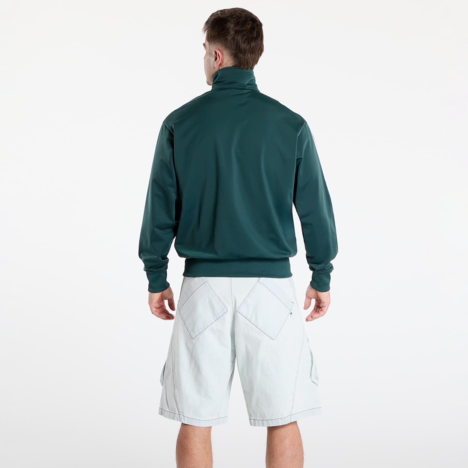Kapuutsikud ja kampsunid adidas Adicolor Classics Firebird Track Top Mineral Green