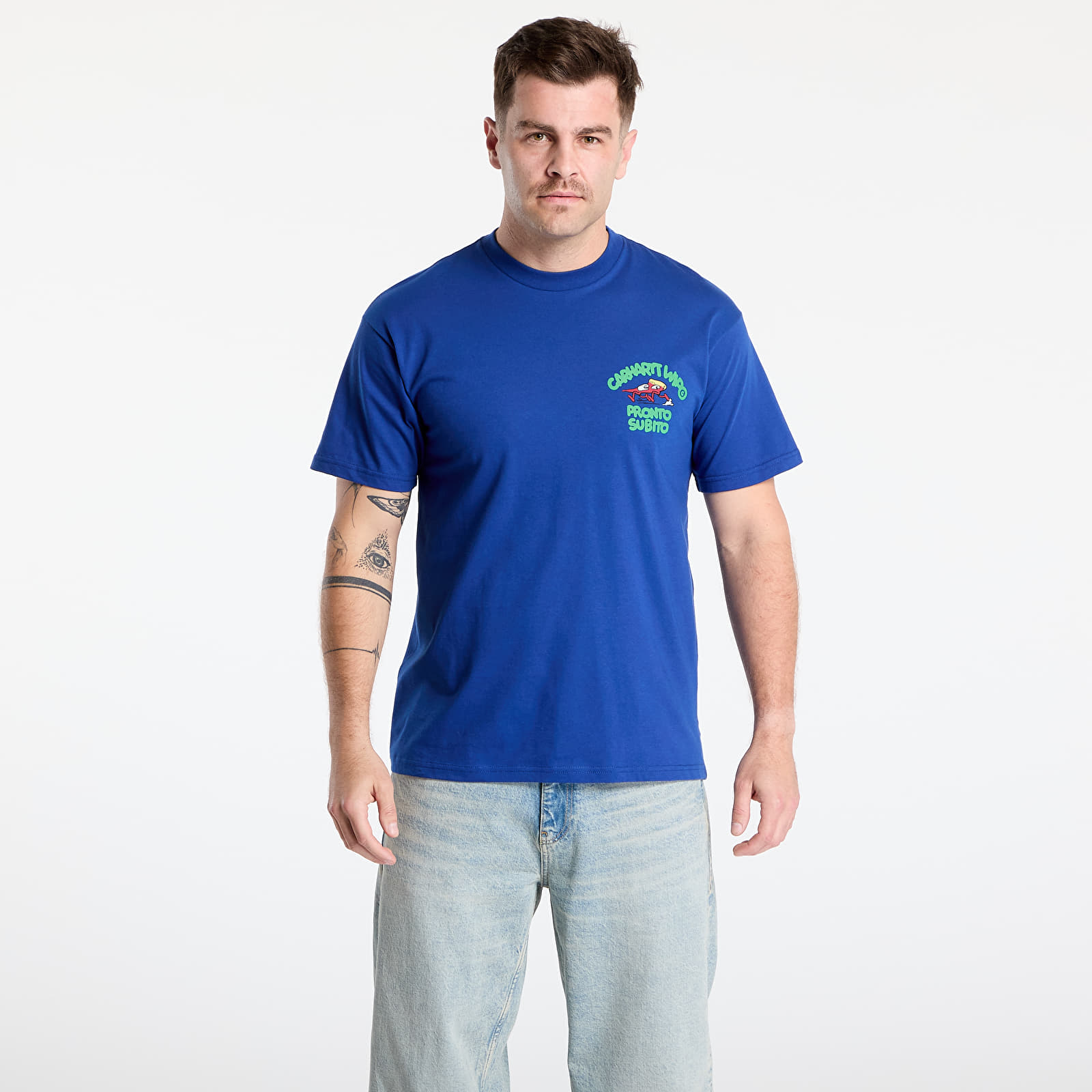 Trička Carhartt WIP S/S Pronto T-Shirt UNISEX Wolfsbane