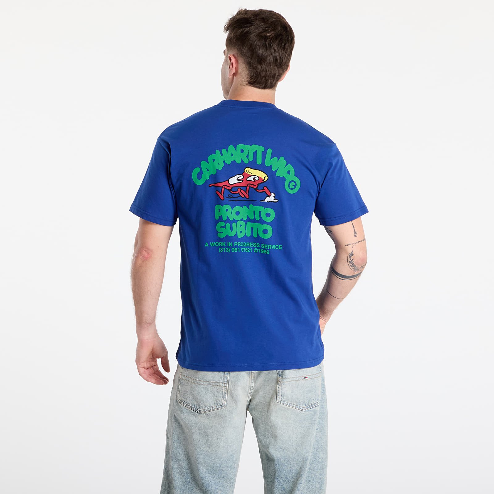 Trička Carhartt WIP S/S Pronto T-Shirt UNISEX Wolfsbane