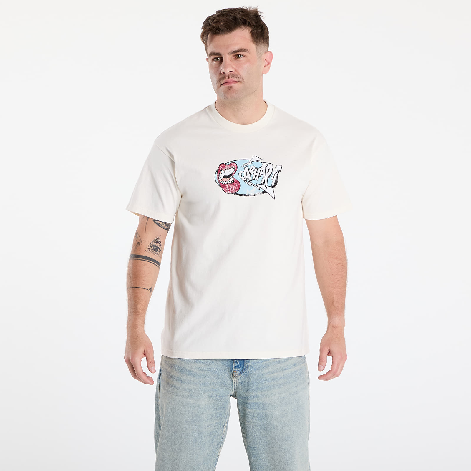 Camisetas Carhartt WIP S/S Louder T-Shirt UNISEX Wax Heavy Enzyme Wash