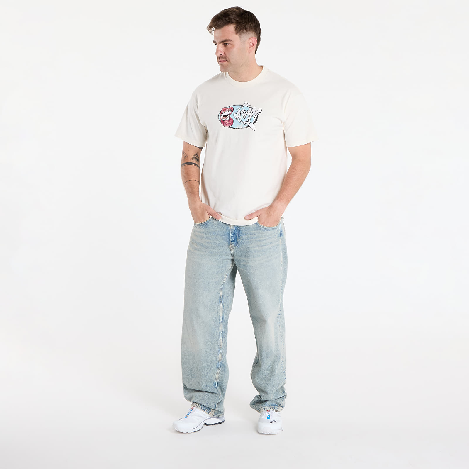 Camisetas Carhartt WIP S/S Louder T-Shirt UNISEX Wax Heavy Enzyme Wash