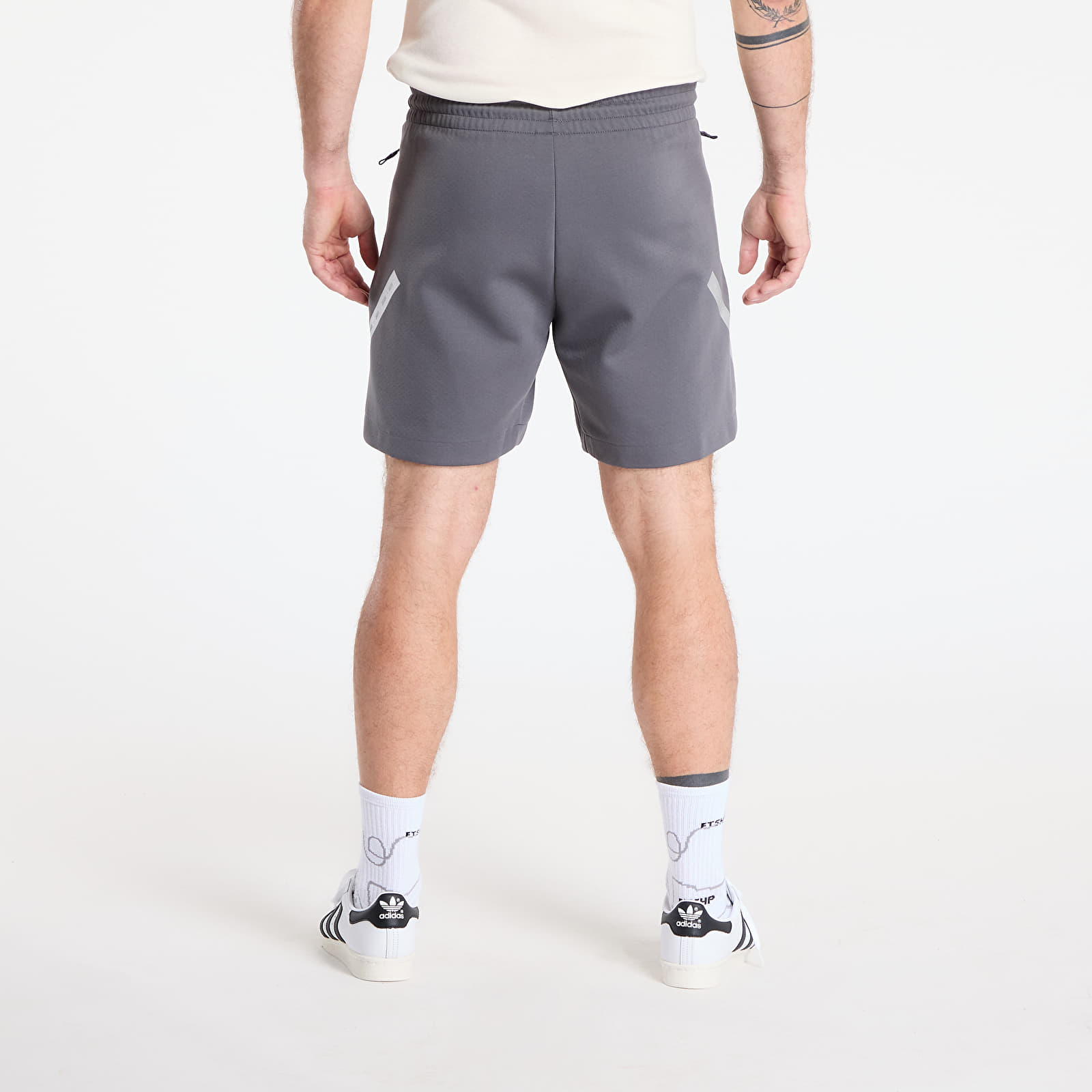 Šortky adidas AMG Mercedes Silver Shorts Grey Five