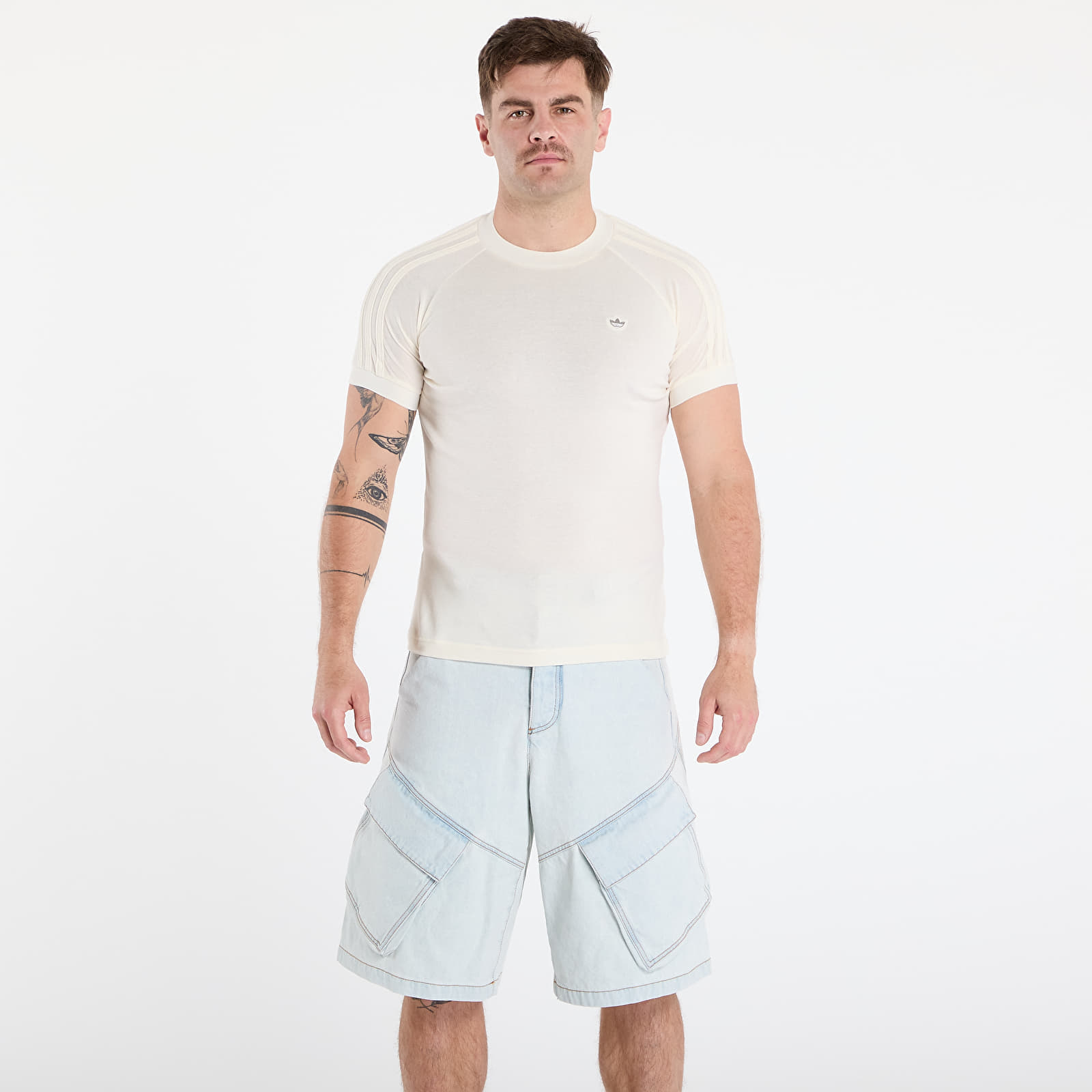 Тениска adidas Premium Cali T-Shirt Cream White L