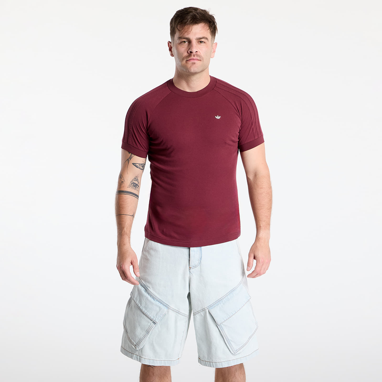 Tricou adidas Premium Cali T-Shirt Shadow Red XL