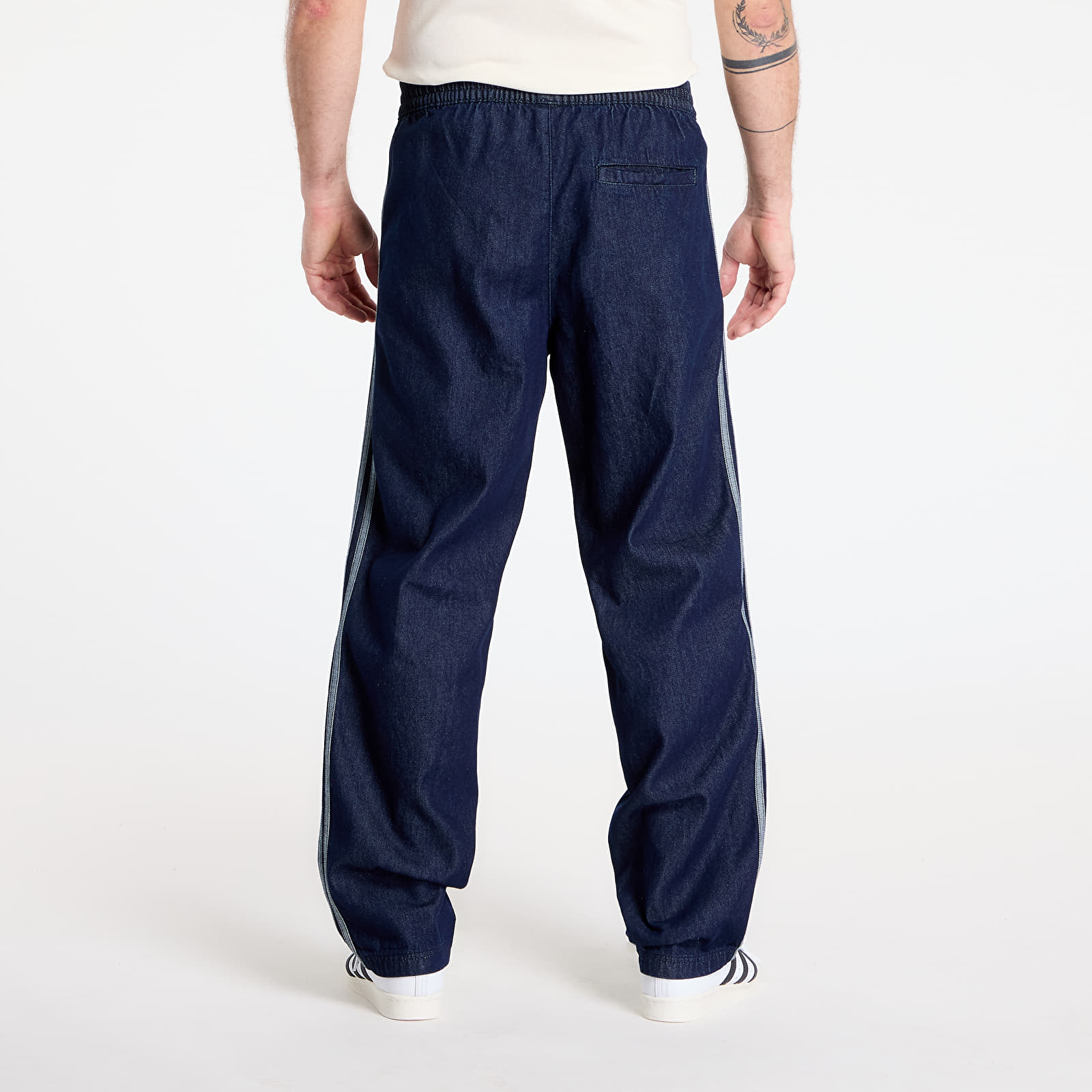 Pants adidas Adicolor Loose Trackpant Denim Stone Indigo Denim/ Black