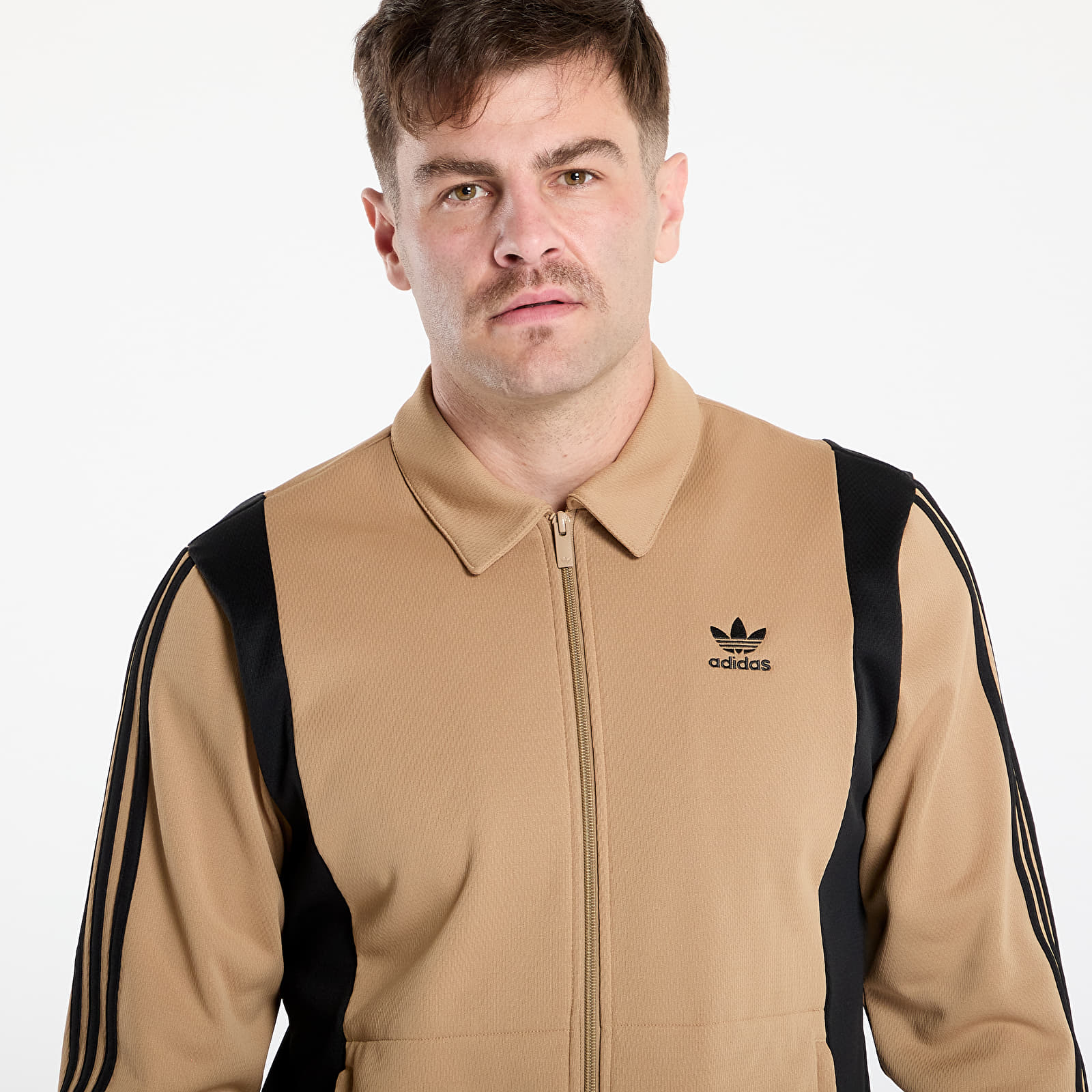 Jacken adidas Adicolor Panel Track Top Cardboard