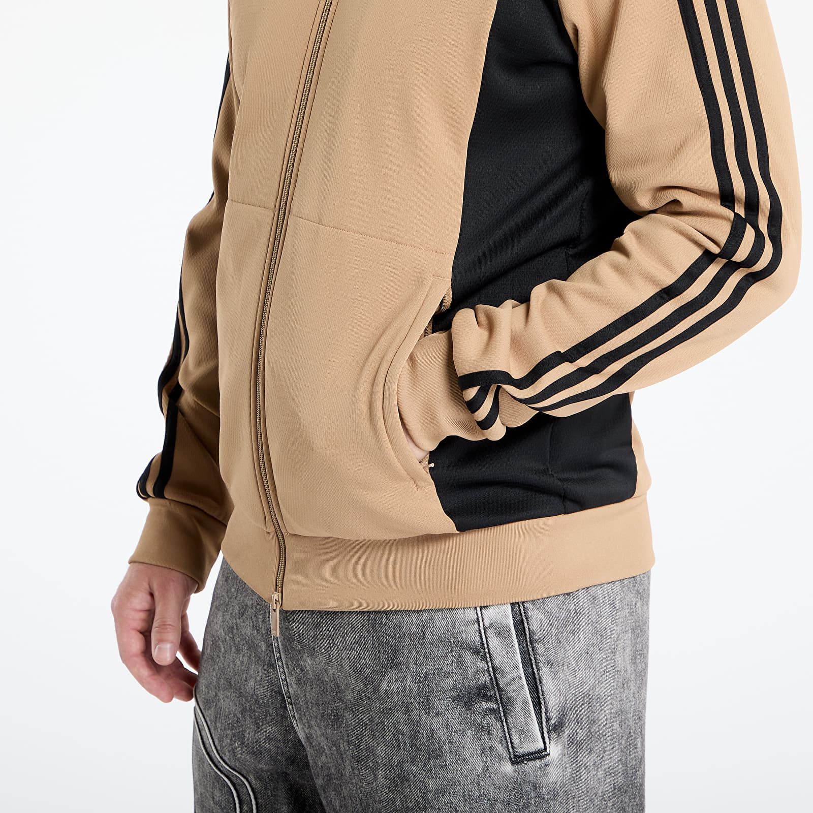 Jacken adidas Adicolor Panel Track Top Cardboard