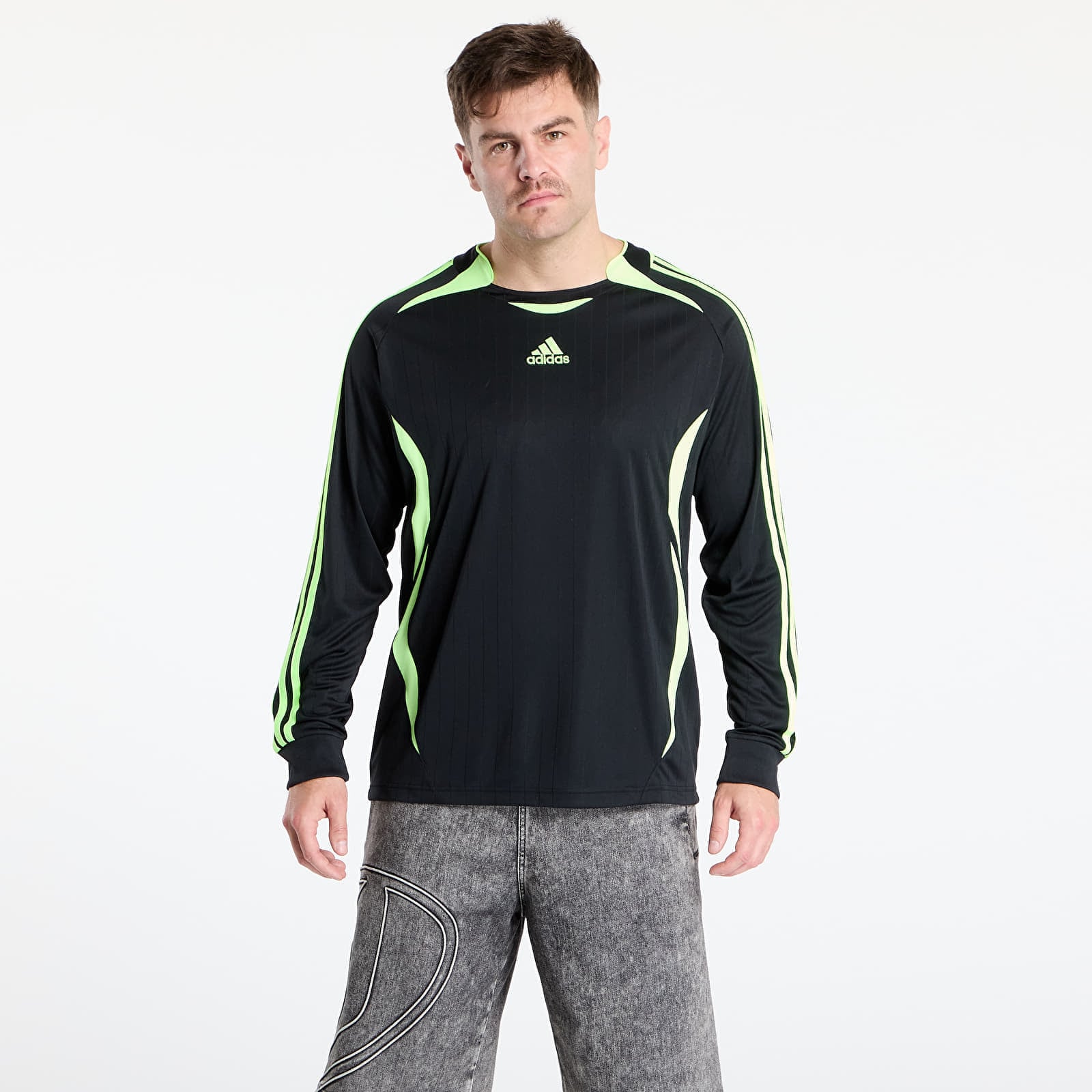 Tricou adidas Teamgeist Loose Black/ Siggnr XL