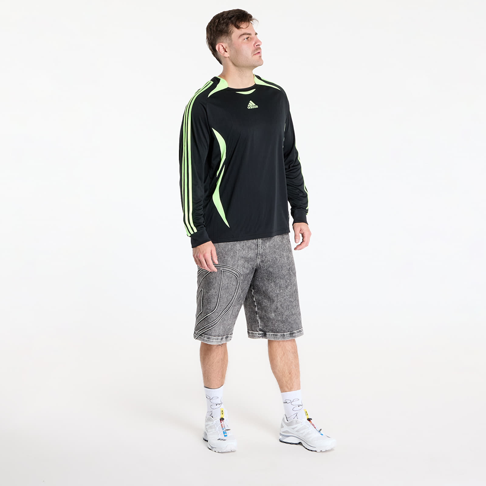 T-särgid adidas Teamgeist Loose Black/ Siggnr