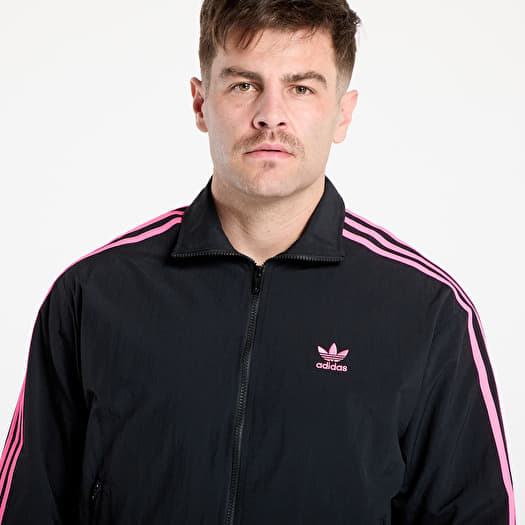 Jackets adidas Adicolor Woven Firebird Track Top Black/ Lucid Pink